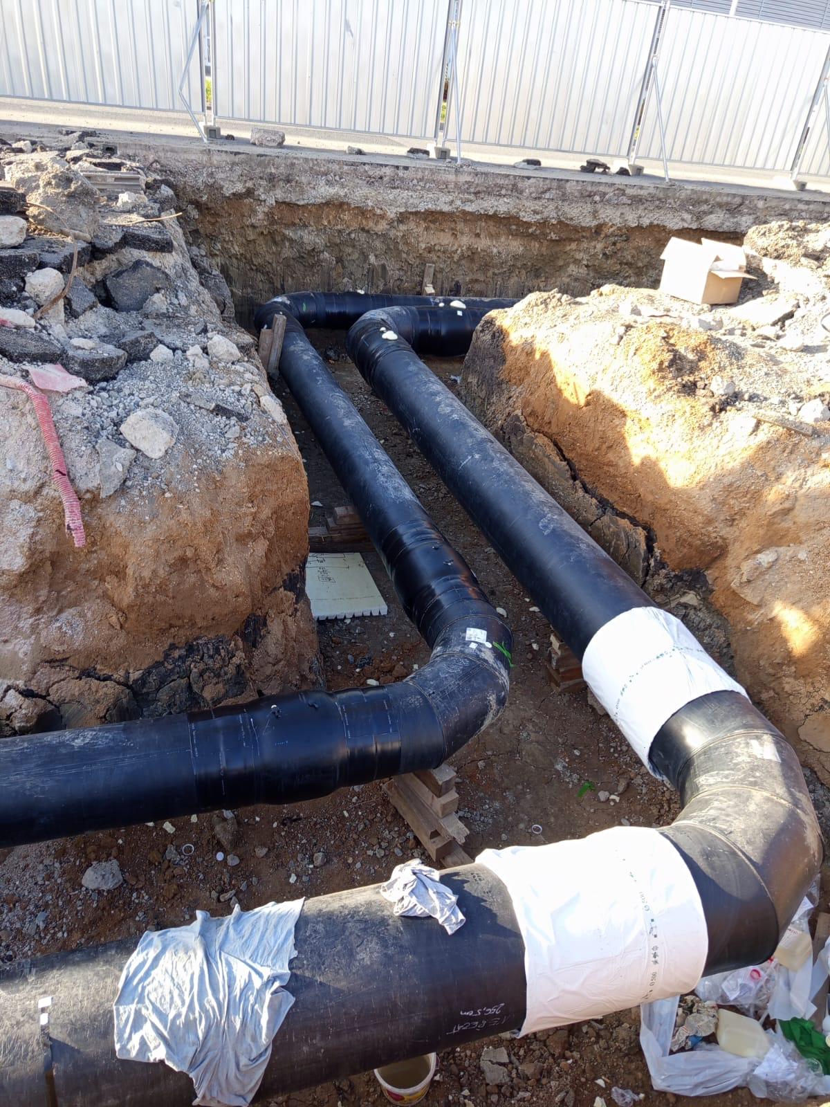 Instalace předizolovaného potrubí